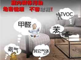 室內裝修甲醛污染？