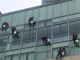 外墻清洗安全操作注意事項(xiàng)